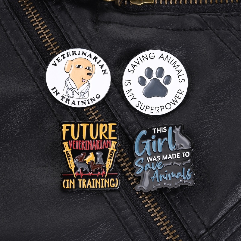 Tech Girl Accessories - Broche Superpoderoso Salve os Animais: Esta
