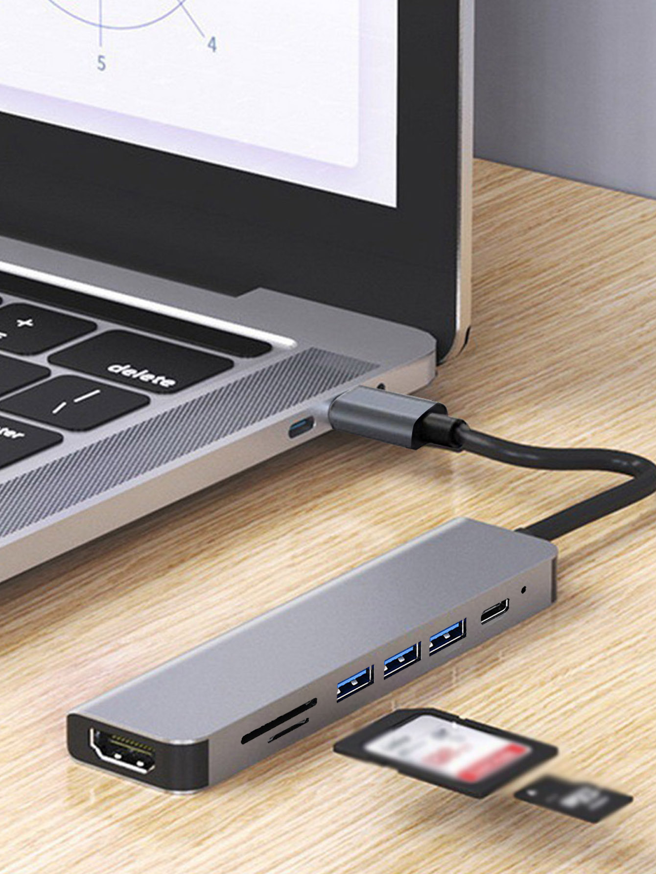 Hub USB 7 em 1 Transfronteiriç - Usb Hub 7 Port avaliação e preço