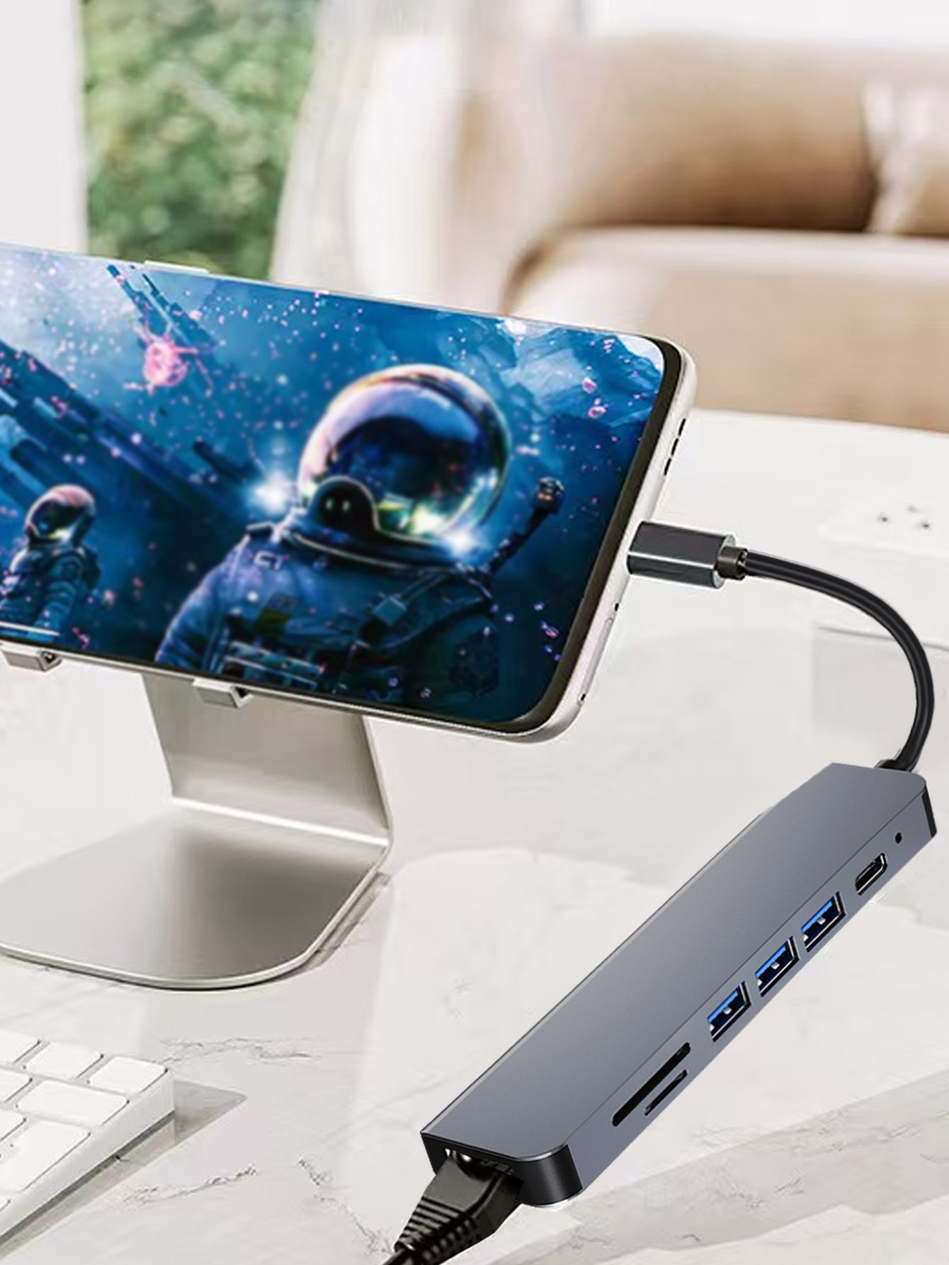 Hub USB 7 em 1 Transfronteiriç - Usb Hub 7 Port avaliação e preço