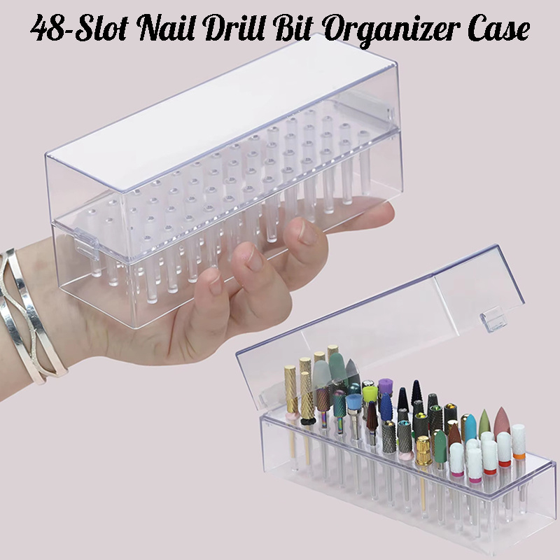 48 buracos claro prego brocas  - Tech Accessories Box avaliação e preço