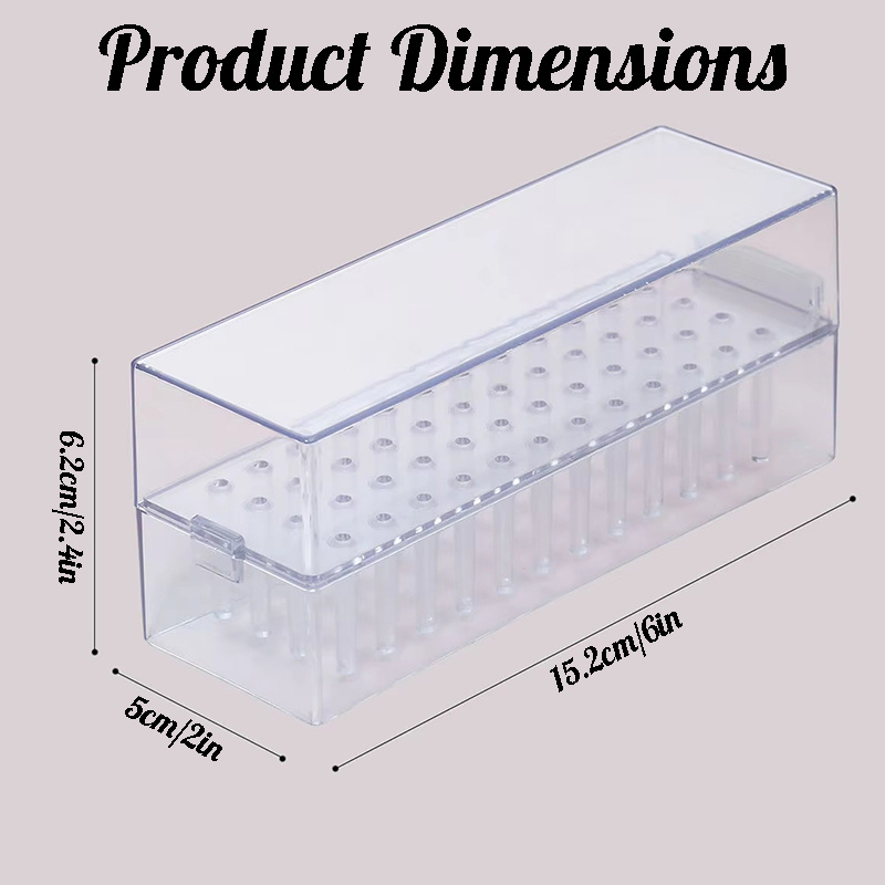 48 buracos claro prego brocas  - Tech Accessories Box avaliação e preço