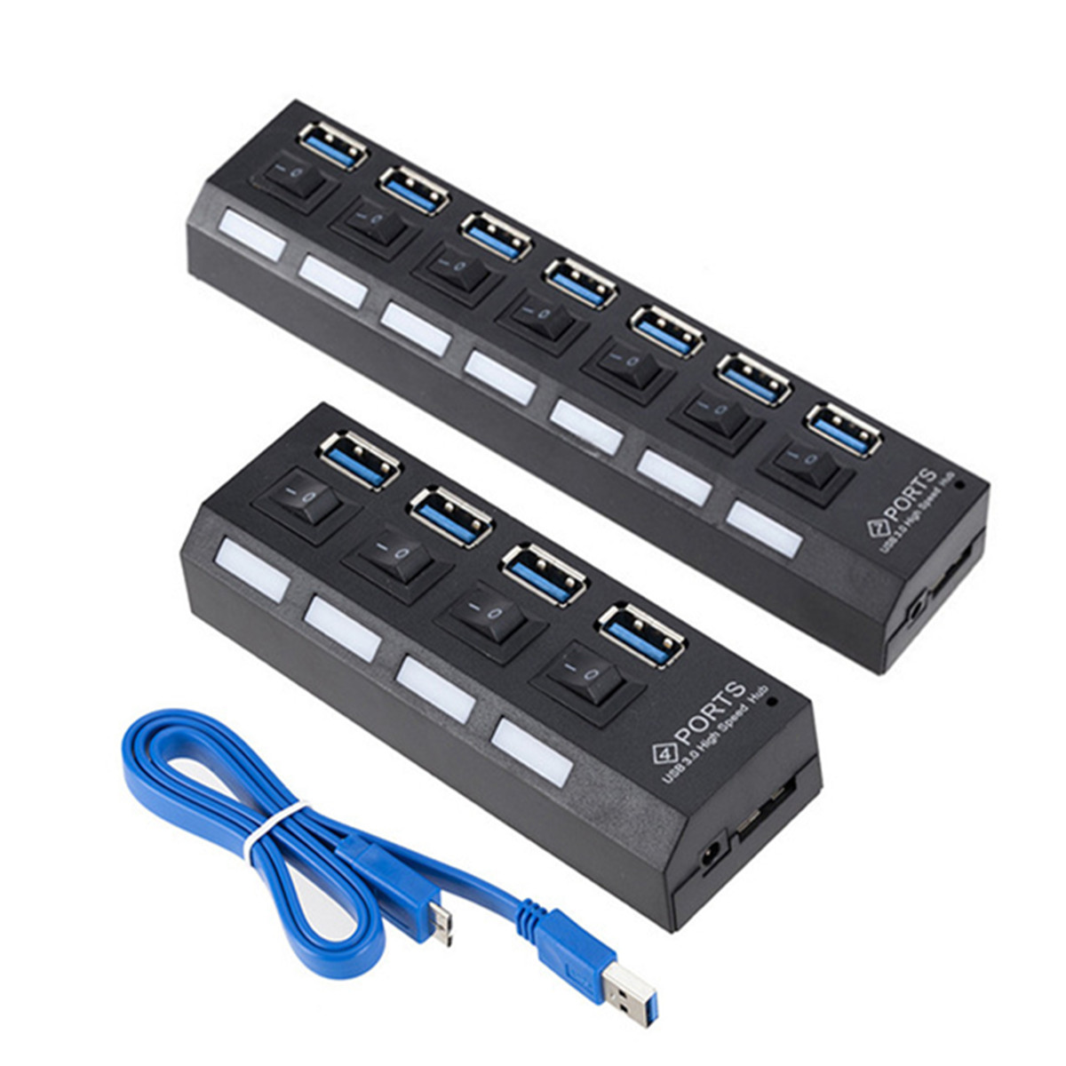 Hub múltiplo do expansor do po - Usb Hub 7 Port avaliação e preço
