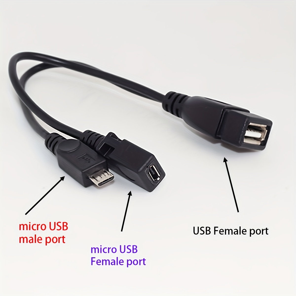 Adaptador divisor 2 em 1 OTG U - Tech Accessories Tablet avaliação e preço