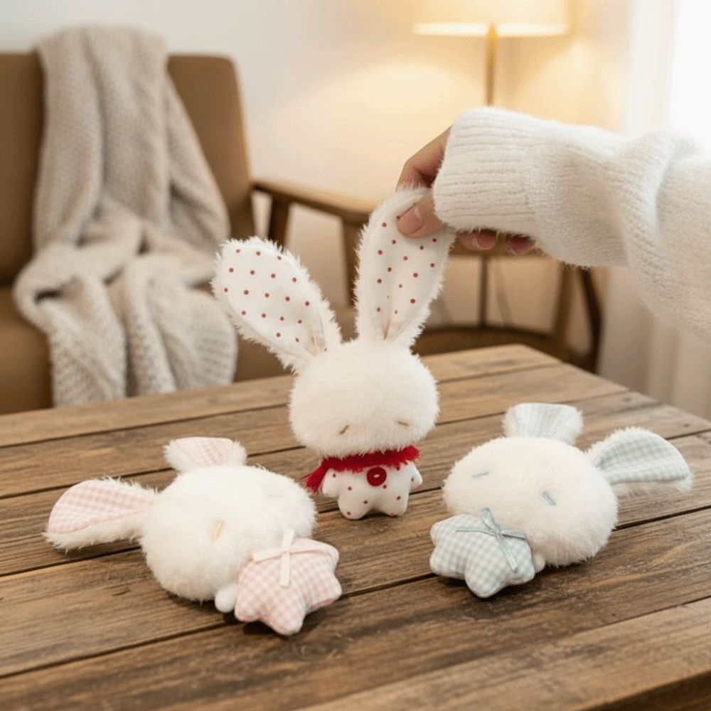 Chaveiro de Coelho de Pelúcia  - Tech Girl Accessories avaliação e preço
