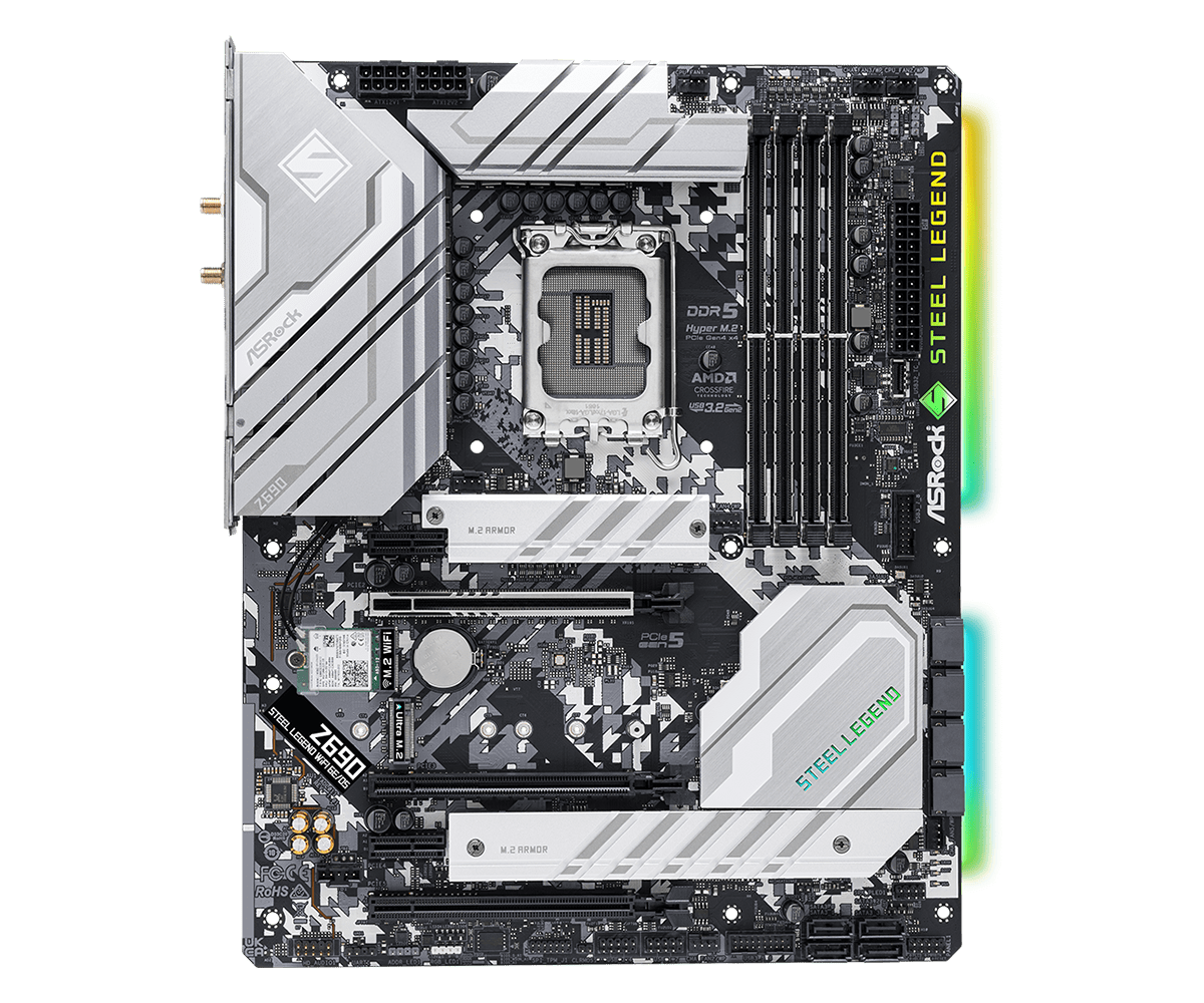 Placa-mãe Z690 LGA1700 ASROCK  - Intel Cpu Core I9 avaliação e preço