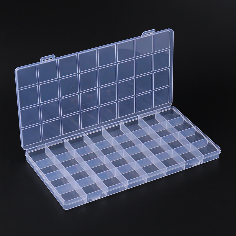 Transparente Rectangle Nail Ar - Tech Accessories Box avaliação e preço