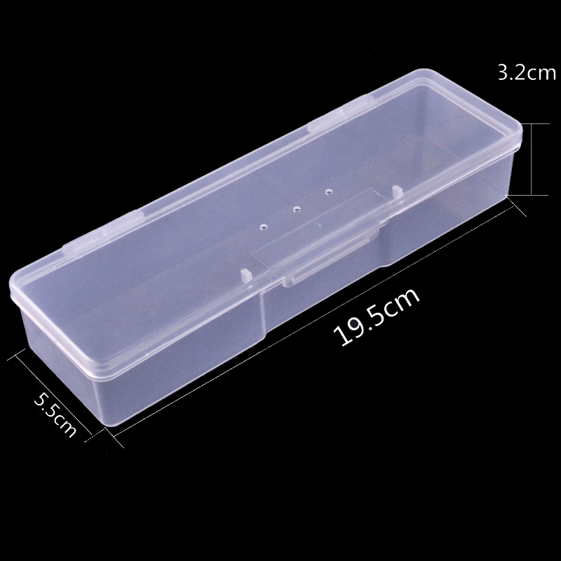 1 peça transparente vazio caix - Tech Accessories Box avaliação e preço
