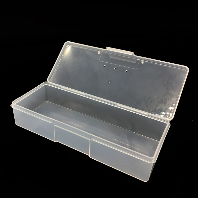1 peça transparente vazio caix - Tech Accessories Box avaliação e preço